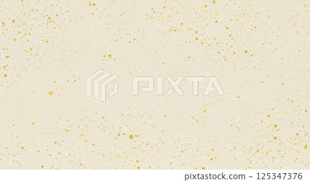 Luxury Japanese-style texture background of traditional Japanese paper with gold leaf falling 125347376