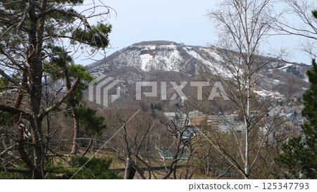 Tenguyama, Otaru City, snow scenery, film location 125347793