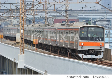 武藏野線 西川口 - 北朝霞 JR 東日本 205 系列 M8 列車（幕張） 125348009