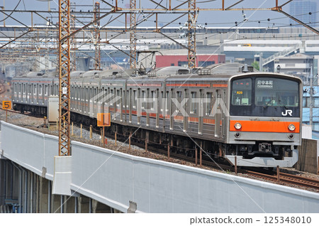 武藏野線 西川口～北朝霞 JR東日本 205系 M26編組（幕張） 125348010