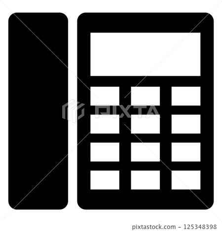 座機電話圖標 125348398