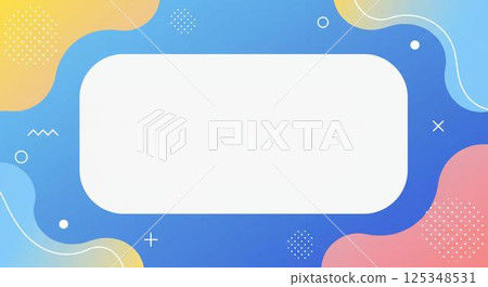 Pop abstract background design that stands out in thumbnails 125348531