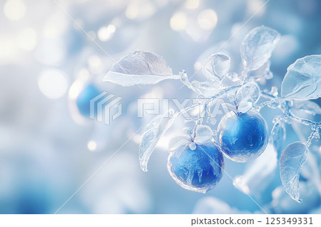 冷凍藍莓 125349331