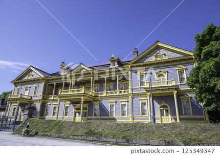 Retro style Western-style building Retro style Western-style building 125349347