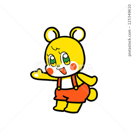 Retro Bear (introduction pose) 125349610