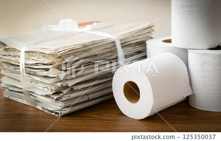 廢紙回收再利用再利用報紙 125350037