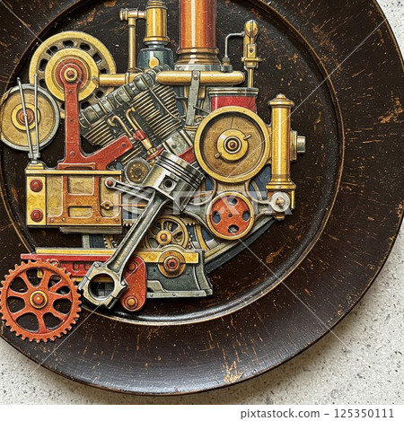 Plate design (engine) 125350111