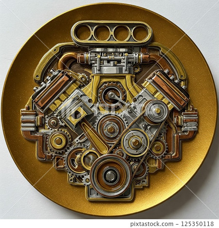 Plate design (engine) 125350118