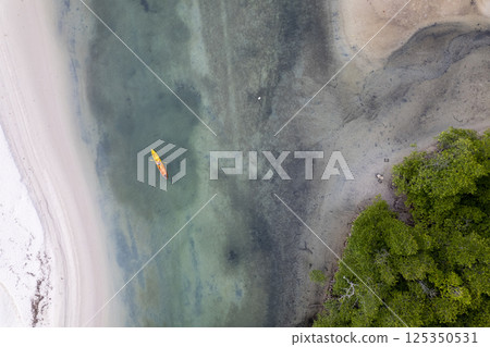 Tropical beach with blue sky Koh Kood or Koh Kut Thailand. Tropical beach with blue sky Koh Kood or Koh Kut Thailand. 125350531