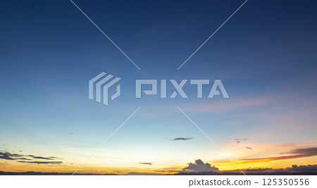 colorful dramatic sky with cloud at sunset colorful dramatic sky with cloud at sunset 125350556