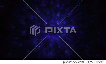 Abstract purple energy flow with motion effect and digital streaks creating a futuristic cosmic visual Abstract purple energy flow with motion effect and digital streaks creating a futuristic cosmic visual 125350595