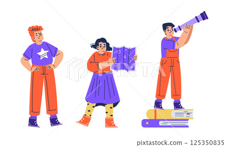 Engaging Creative Characters in the Exciting Pursuits of Learning and Exploration Engaging Creative Characters in the Exciting Pursuits of Learning and Exploration 125350835