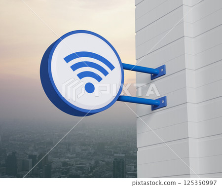 Technology internet communication concept, 3D rendering Technology internet communication concept, 3D rendering 125350997