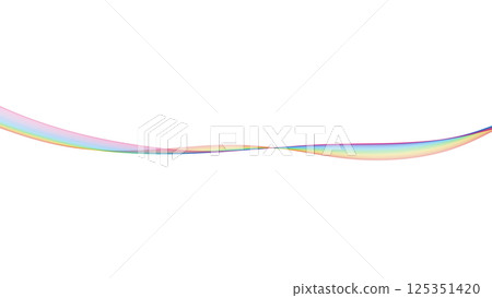 Color wave background line White background Background for presentations, etc. Color wave background line White background Background for presentations, etc. 125351420