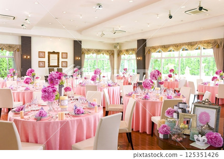 Wedding reception party venue 125351426