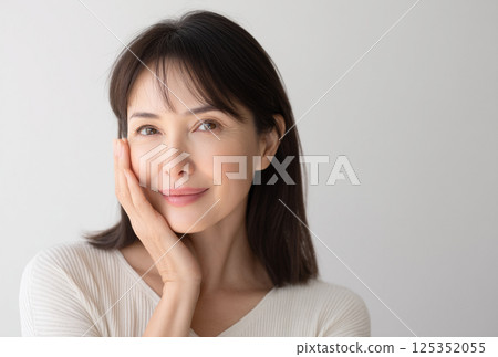 中年女性美麗形象 125352055