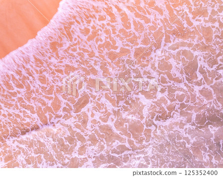 Beautiful colorful sand beach nature background,Amazing beach waves background, Aerial view wide angle sea background Beautiful colorful sand beach nature background,Amazing beach waves background, Aerial view wide angle sea background 125352400