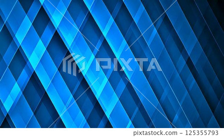 A cool and abstract background design with blue light that can be used for IT business or PowerPoint presentations 125355793