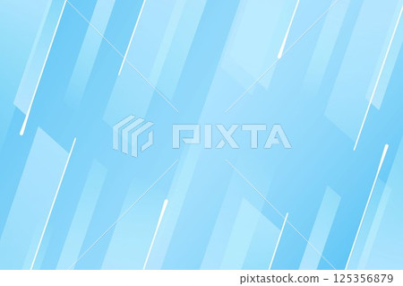 Business background, geometric gradient background illustration, refreshing, light blue, stylish 125356879