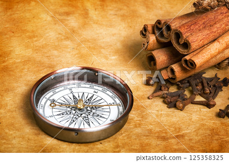 Compass and spices Compass and spices 125358325