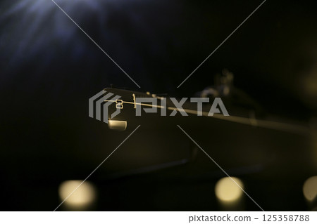 Submarine sailing in the water of the ocean Submarine sailing in the water of the ocean 125358788