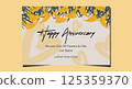 Card email calla lily floral heart hand drawn happy anniversary offer newsletter promotion none ai. 125359370