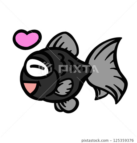 快樂的德梅金的簡單插圖 125359376