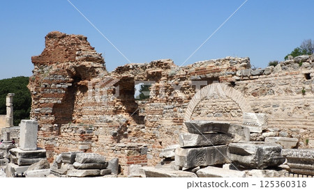 以弗所遺址在土耳其 以弗所遺址在土耳其 125360318