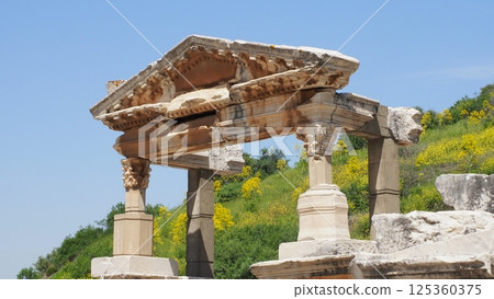 Ephesus ruins in Turkey Ephesus ruins in Turkey 125360375