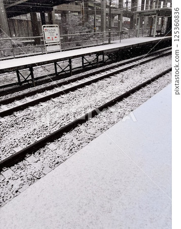 The changing scenery of the railway The changing scenery of the railway 125360836