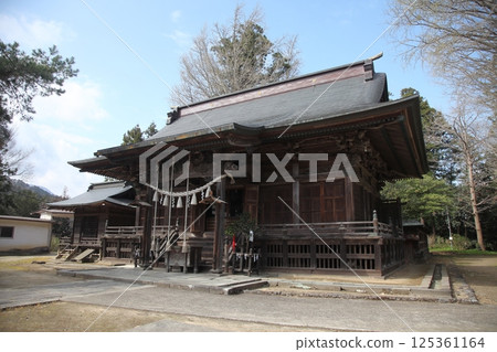 春天的刈田峰神社 春天的刈田峰神社 125361164
