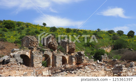 Ephesus ruins in Turkey 125361397