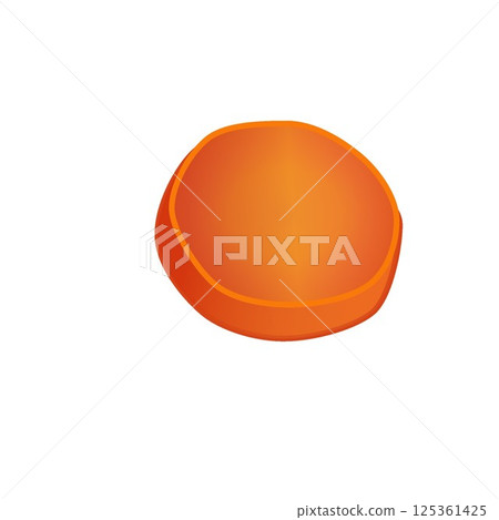Illustration of glacé carrots Illustration of glacé carrots 125361425