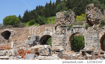 Ephesus ruins in Turkey 125361547