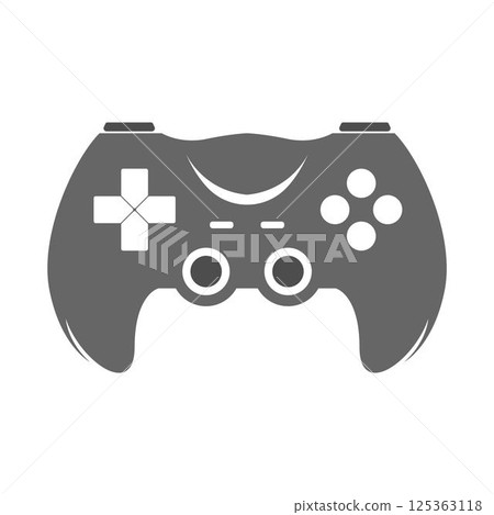 Joystick icon logo design 125363118