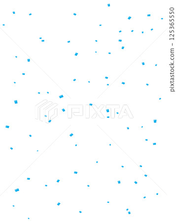 Light blue confetti Light blue confetti 125365550