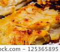 Grilled mackerel 125365895