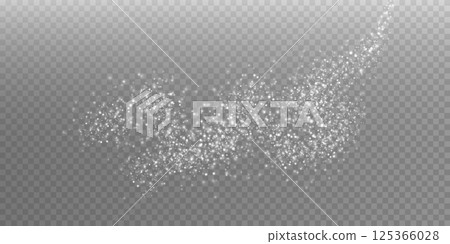 Experience a Beautiful Soft White Sparkle Effect Perfect for Various Design Projects and Creative Artwork Applications 125366028