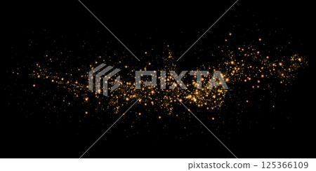 Stunning Golden Sparkle Effects Set Against a Black Background, Perfect for Various Design Projects and Ideas Stunning Golden Sparkle Effects Set Against a Black Background, Perfect for Various Design Projects and Ideas 125366109