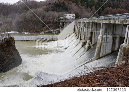 Shimizusawa Dam in Spring 2025 125367233