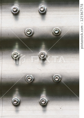 Sheet metal pattern background 125367578