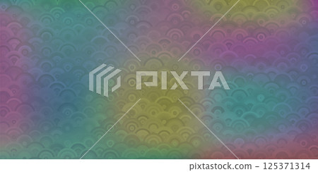 Vector snake pattern. Colored dragon scale. Fish texture. Colorful skin background of reptile mermaid lizard. Oriental monster skin print Vector snake pattern. Colored dragon scale. Fish texture. Colorful skin background of reptile mermaid lizard. Oriental monster skin print 125371314