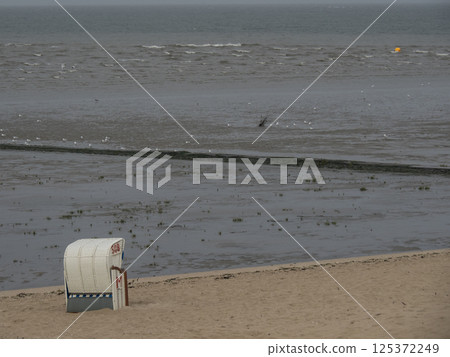 Cuxhaven at the north sea in germany Cuxhaven at the north sea in germany 125372249