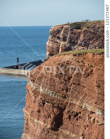helgoland island in the german north sea 125372467
