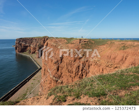 helgoland island in the german north sea helgoland island in the german north sea 125372473