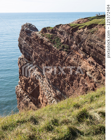 helgoland island in the german north sea 125372484
