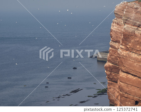 helgoland island in the german north sea helgoland island in the german north sea 125372741