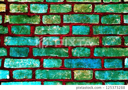 Brickwork, red brick background. Changed modified color scheme. Brickwork, red brick background. Changed modified color scheme. 125373288