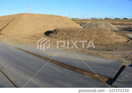 Scenery of civil engineering site 125375250