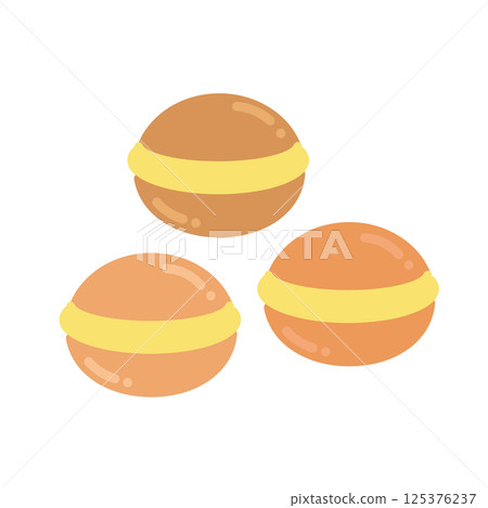 Baby Castella Illustration 125376237